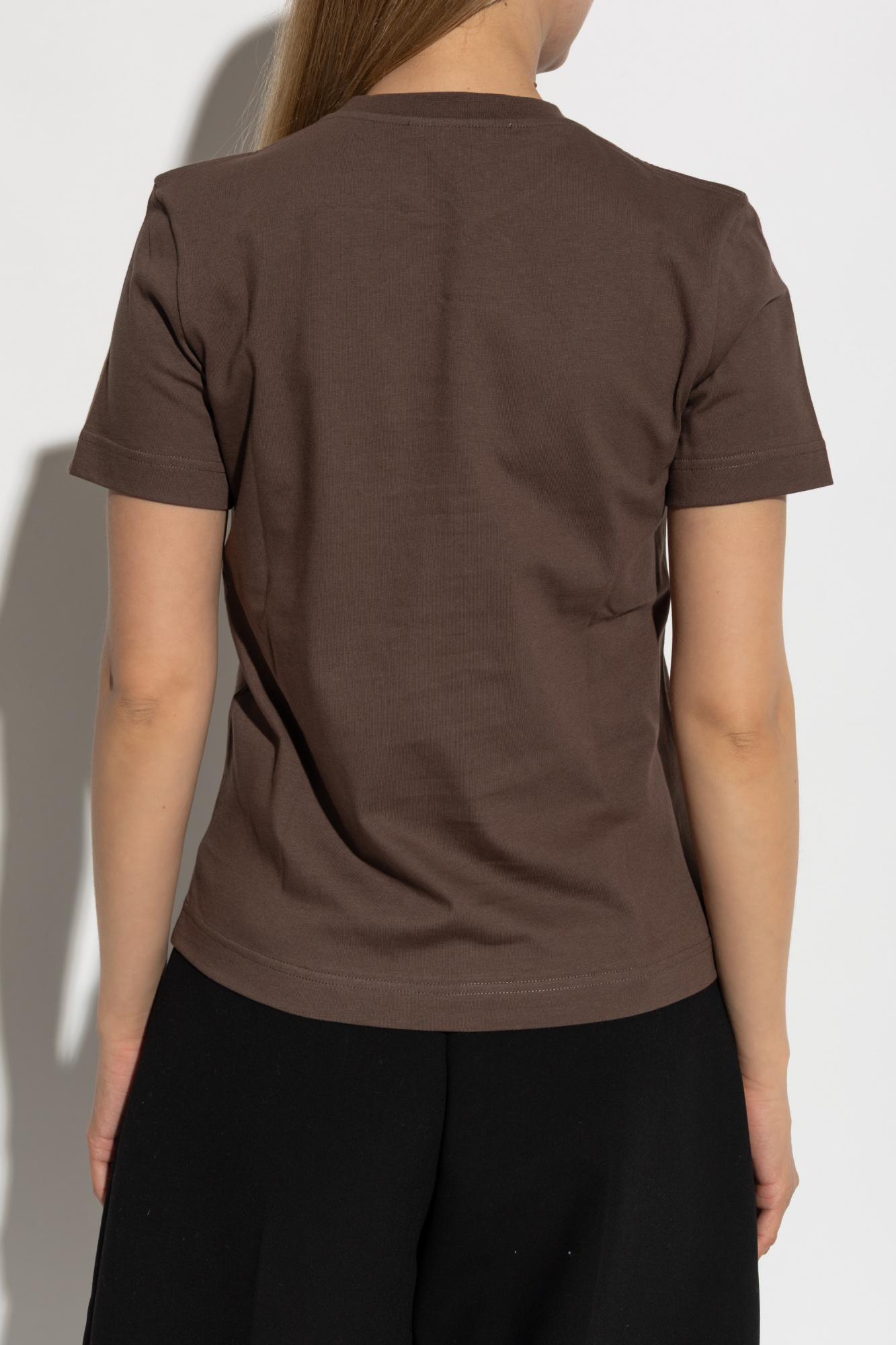 Brown T-shirt with logo Jacquemus - Vitkac AS